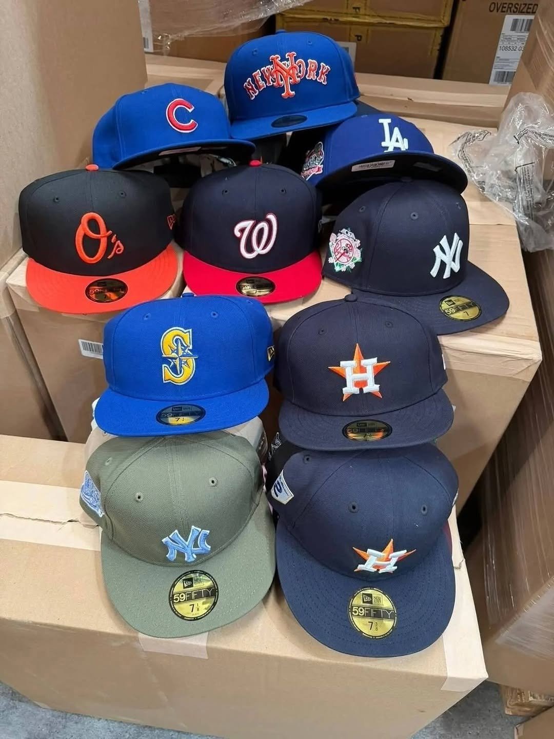 wholesale Caps pallets for sale