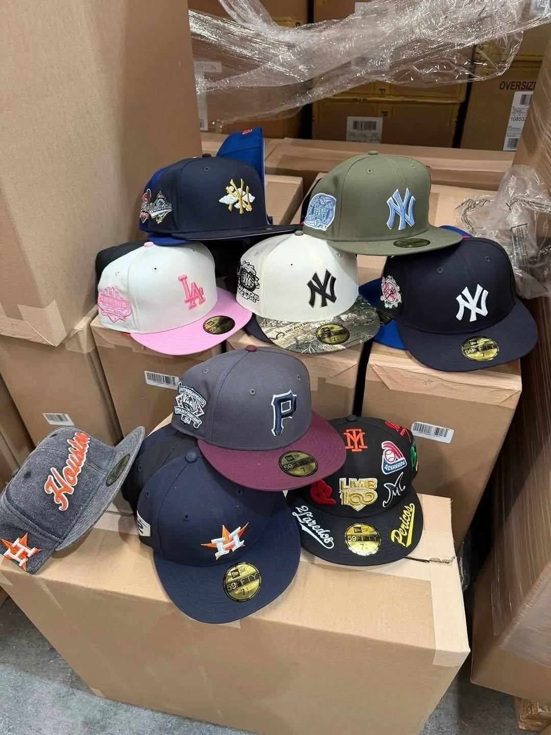 wholesale Caps pallets for sale