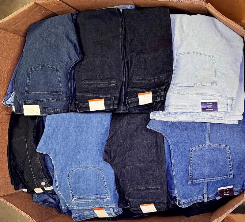 Buy Denim Jeans pallets liquidation wholesale