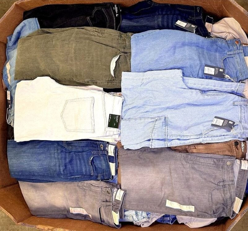 Buy Denim Jeans pallets liquidation wholesale