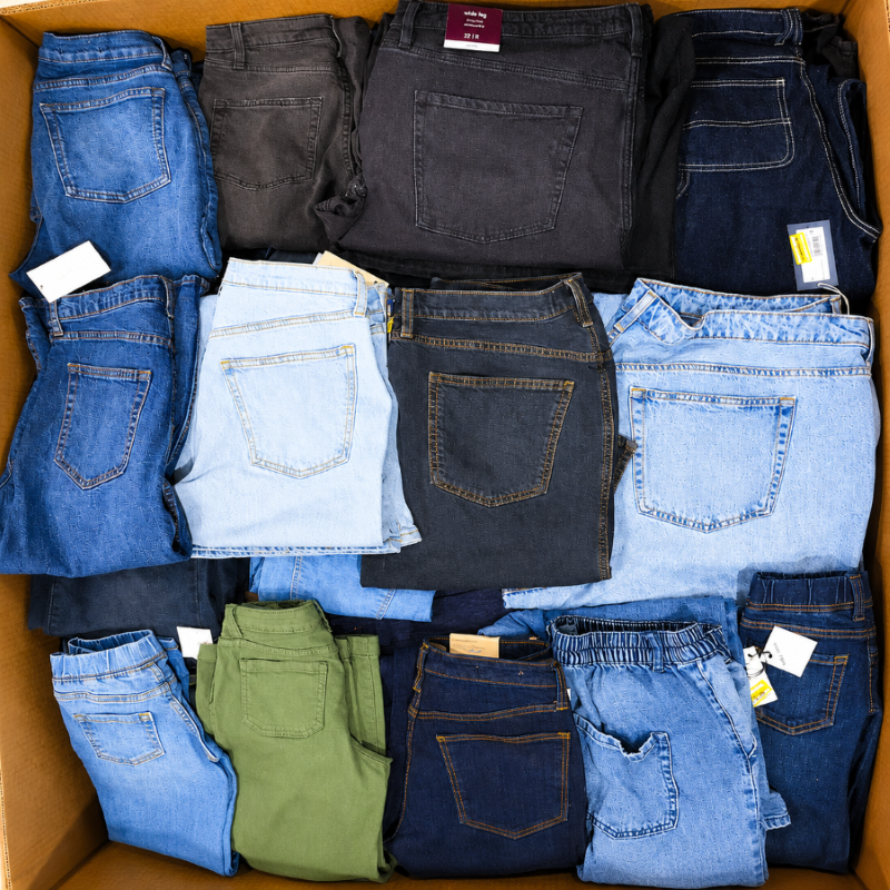 Buy Denim Jeans pallets liquidation wholesale