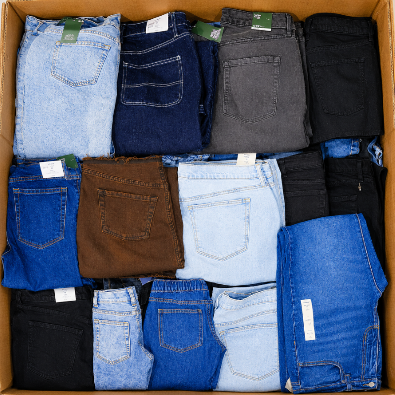 Buy Denim Jeans pallets liquidation wholesale