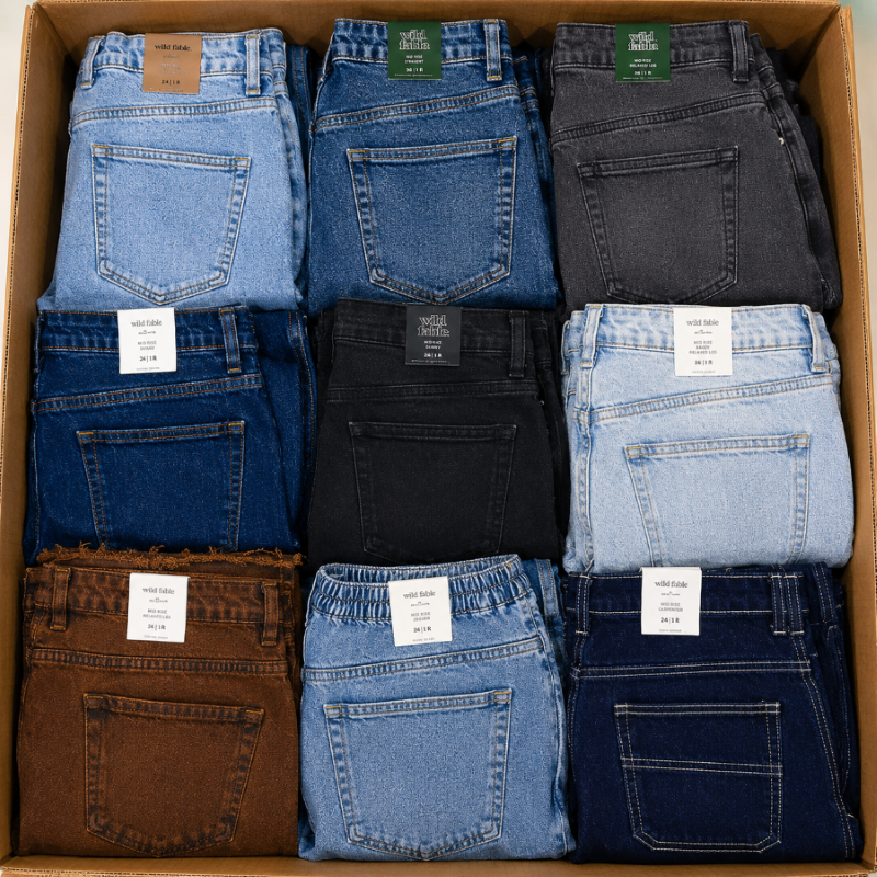 Buy Denim Jeans pallets liquidation wholesale