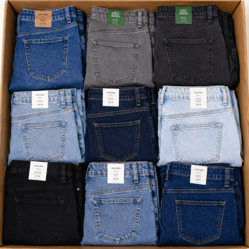 Buy Denim Jeans pallets liquidation wholesale