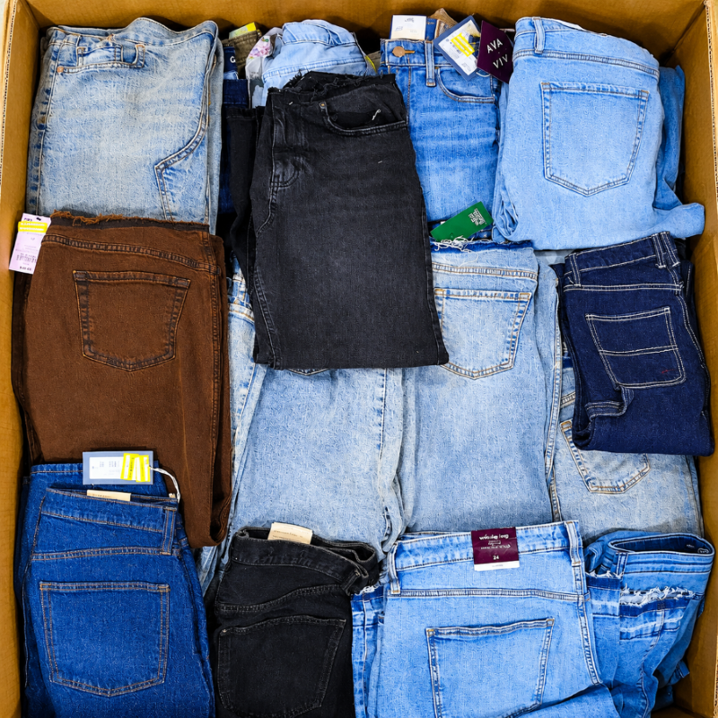 Buy Denim Jeans pallets liquidation wholesale