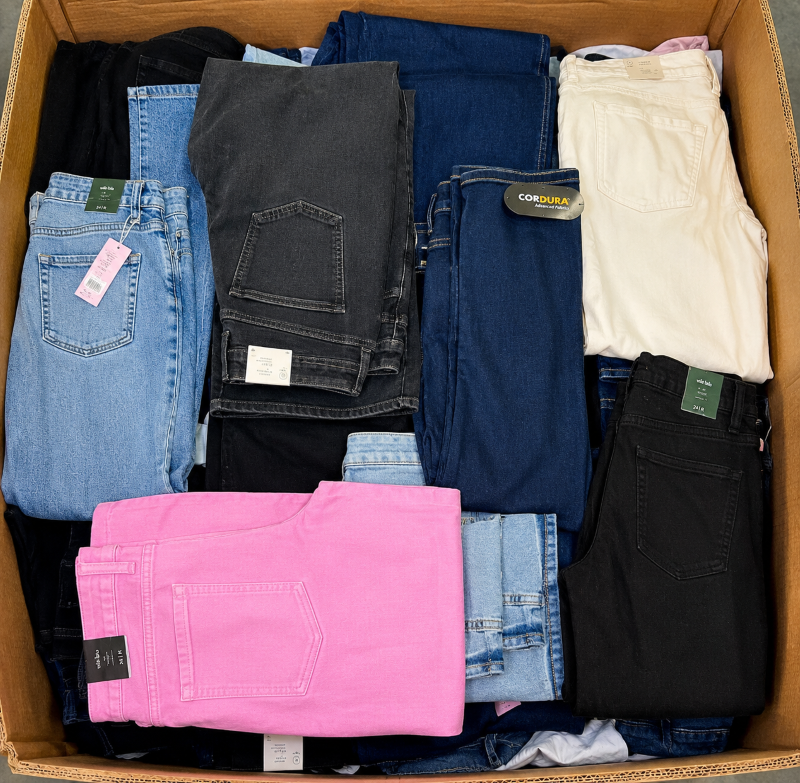 Buy Denim Jeans pallets liquidation wholesale