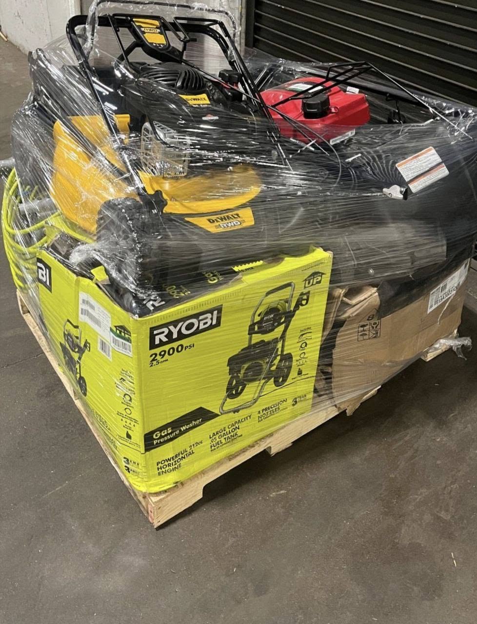 buy Pressure washers pallets wholesale for sale