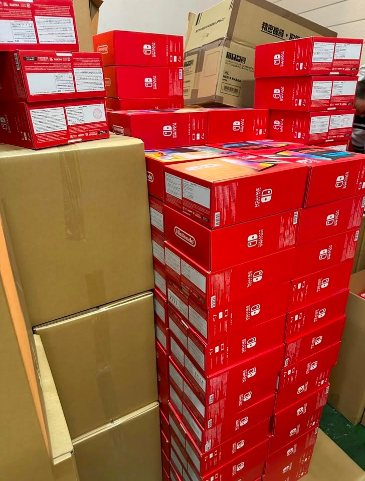 Buy Nintendo Gaming Switch Pallets Wholesale
