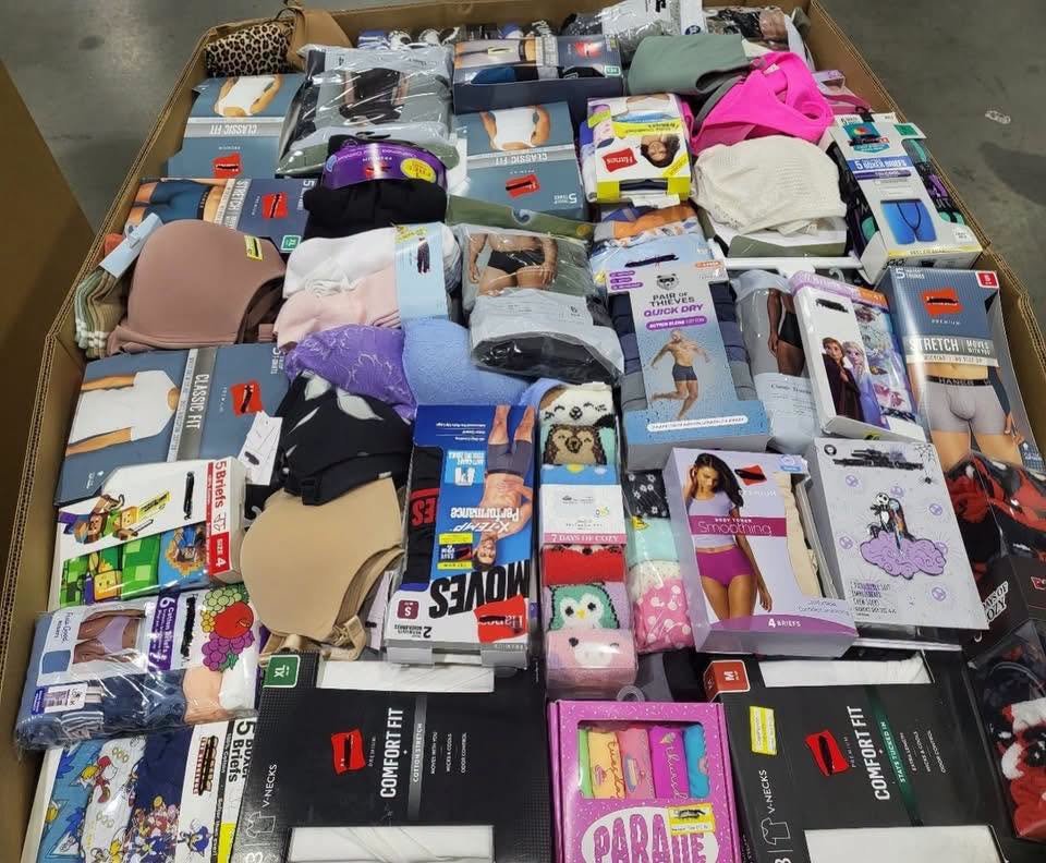 Buy target underwear pallet wholesale for sale