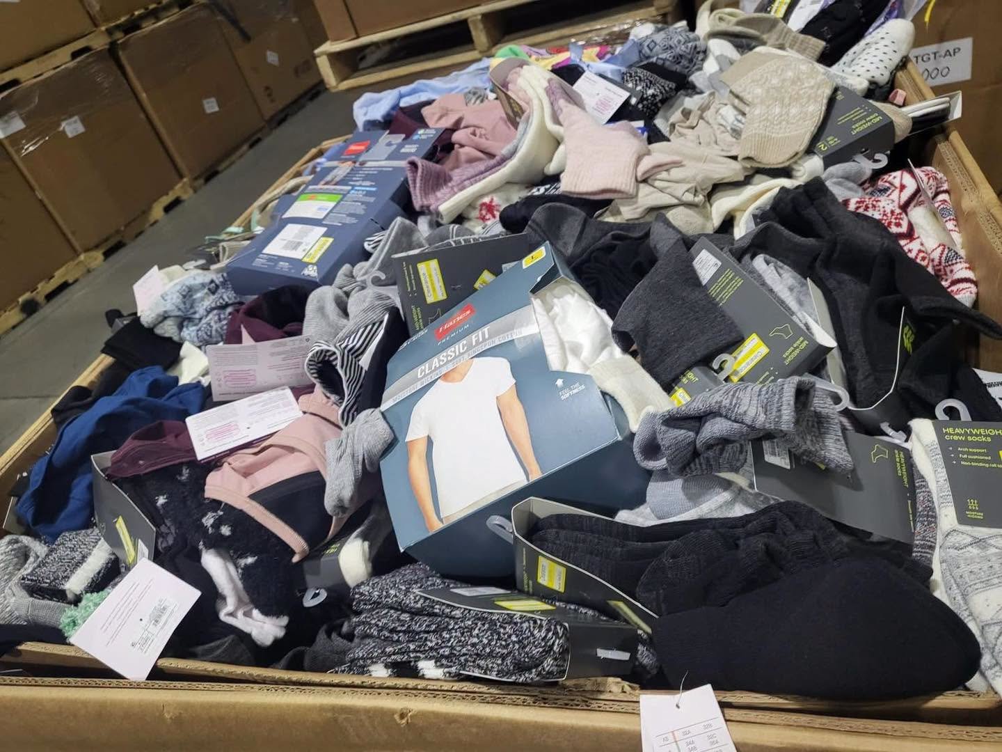 Buy target underwear pallet wholesale for sale